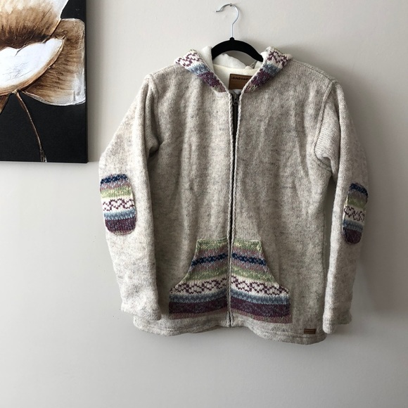 Wool Jacket with Hood - Picture 1 of 6